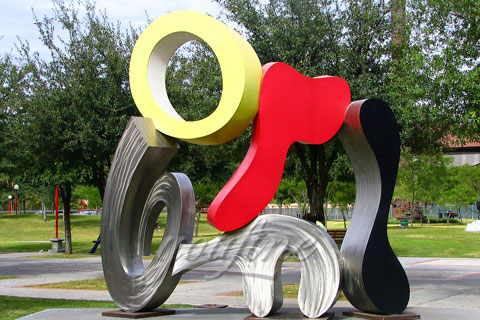 Outdoor Large High Quality 304 stainless steel garden sculpture for sale