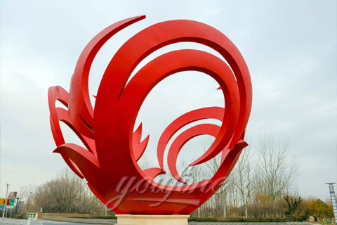 Outdoor High Quality Stainless Steel Sculpture Fabricated by Master for Sale