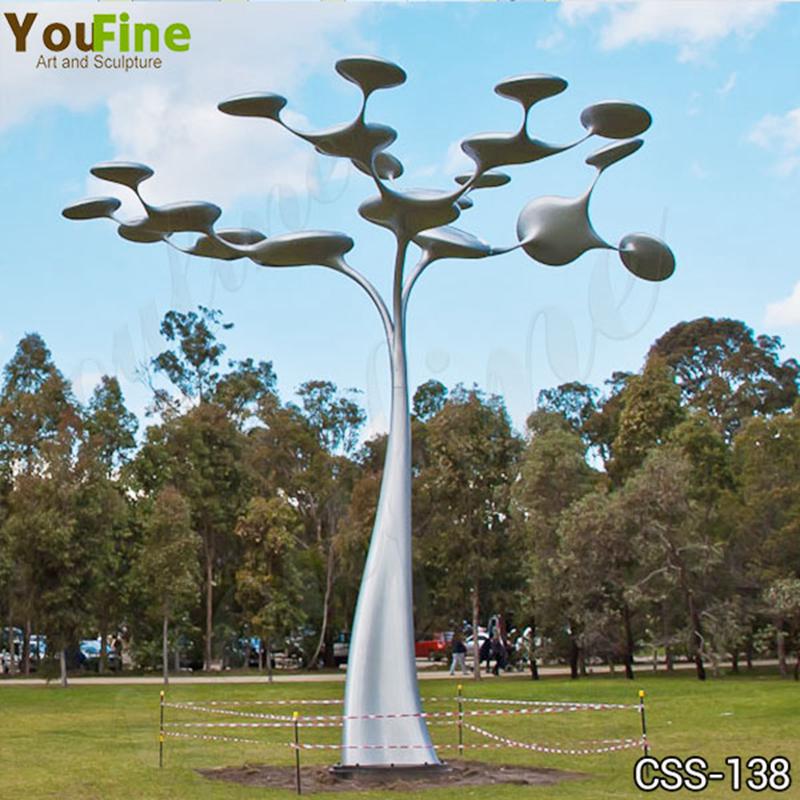 Metal Tree Sculpture Outdoor Stainless Steel Sculpture Supplier