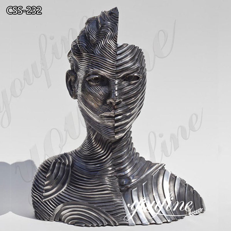 Abstract Stainless Human Sculpture for Sale CSS-232