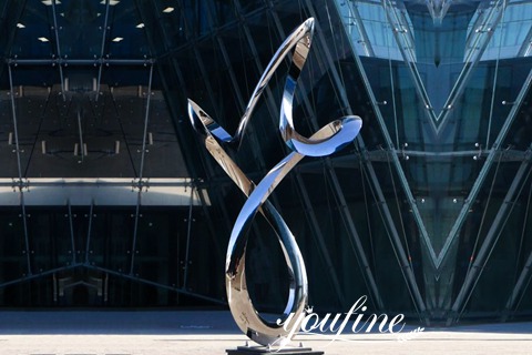 Large Metal stainless steel Mobius Loop sculpture for Sale CSS-220