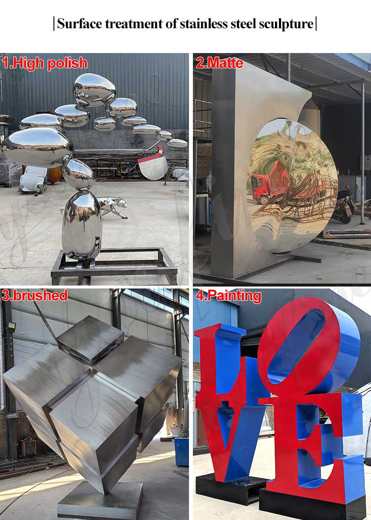 Metal Loop sculpture Large Street Decoration for Sale