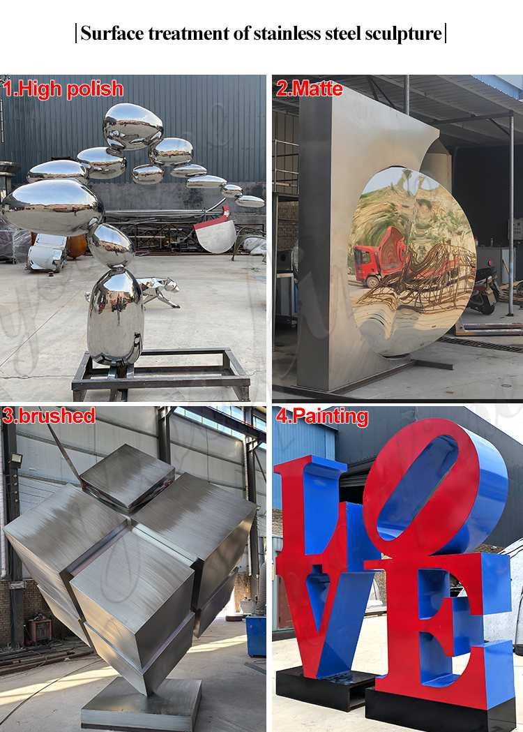 Metal Loop sculpture Large Street Decoration for Sale