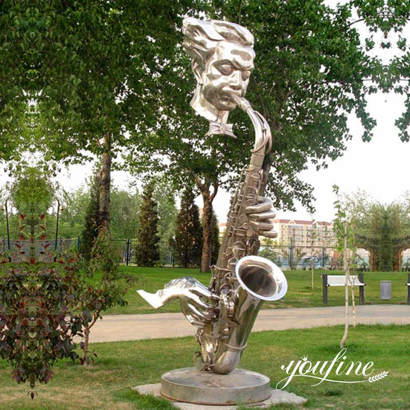 musician sculpture,