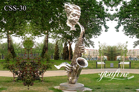 musician sculpture,