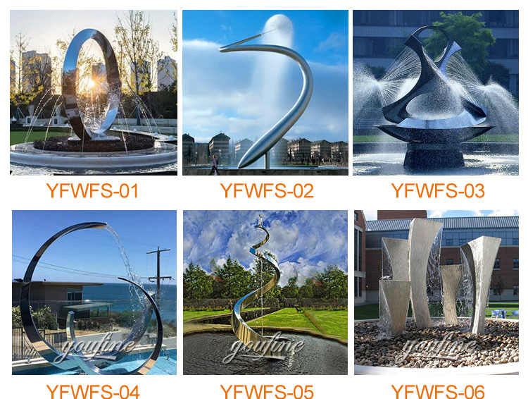 abstract stainless steel sculpture supplier